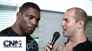 Herschel Walker Talks His First MMA Win Training Bobby Lashley amp Next Fight [upl. by Hailahk]