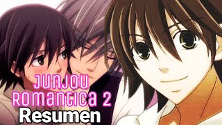 ❤EL CHICO QUE SE ENAMORO DE UN ESCRITOR DE YAOI  Resumen de Junjou Romantica 2 [upl. by Eanar77]