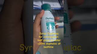 Syrup duphalac for constipation medicine [upl. by Ailehs]