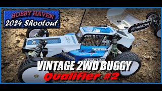 2024 Hobby Haven Shootout Vintage 2wd Buggy Qualifier 2 [upl. by Nevil]