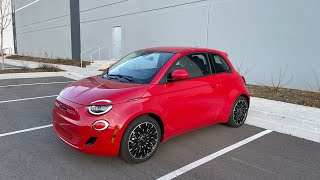 POV Walkaround  2024 Fiat 500e INSPIRED [upl. by Ahsatam]