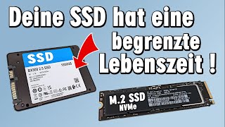 SSD Lebensdauer TBW ist begrenzt  Wie lange hält eine SSD [upl. by Ydarg142]