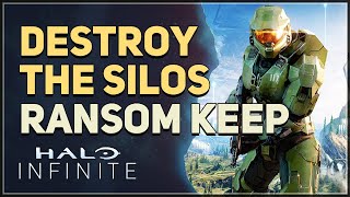 Destroy The Silos Halo Infinite Ransom Keep [upl. by Burkhard]