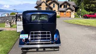 FOR SALE 1932 Ford 2dr sedan startup amp Walk Around [upl. by Dana]