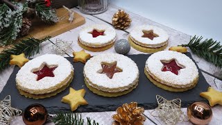 Sablés de Noël fourrés à la confiture [upl. by Mazlack]