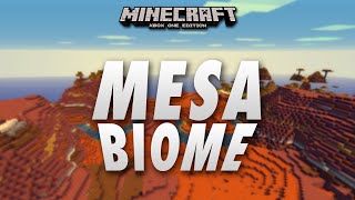 Minecraft Xbox 360One  MESA BIOME  FR [upl. by Rorie]