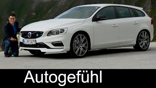 Volvo V60 amp S60 Polestar FULL REVIEW test driven new neu  Autogefühl [upl. by Eelarak85]