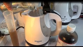 How To Descale or Clean An Electric Kettle [upl. by Vinson319]