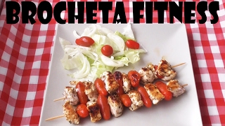 BROCHETA FITNESS RECETA RÁPIDA [upl. by Boyse101]