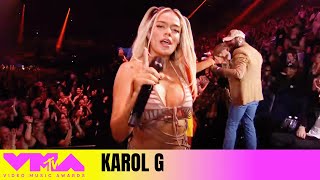 Karol G  quotSi Antes Te Hubiera Conocidoquot  2024 VMAs [upl. by Aniretak]