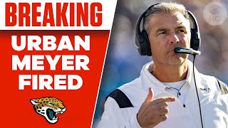 BREAKING Urban Meyer OUT as Jaguars Head Coach  CBS Sports HQ [upl. by Hedi]