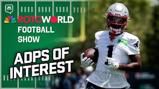 Ja’Lynn Polk Ray Davis and more intriguing lateround ADPs  Rotoworld Football Show FULL SHOW [upl. by Einafit20]