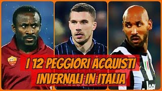 I 12 PEGGIORI ACQUISTI INVERNALI IN ITALIA [upl. by Ahnavas]