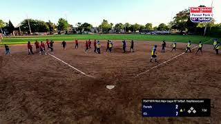 Pharoahs vs 45s  652024  Park District of Forest Park Mens Major League 16quot Softball [upl. by Aley]