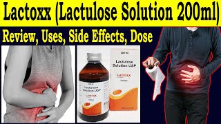 Lactose Solution Usp 200ml for constipation  Review Lactoxx syrup for constipation  uses Dsoe [upl. by Carper982]