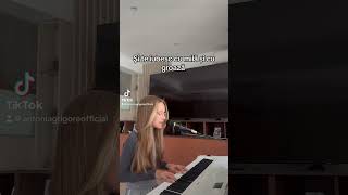 Nebun de alb🤍 EmericimreRo cover piano shortsfeed viralshort viral trending singer [upl. by Aliemaj]