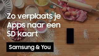 SD kaart hoe verplaats je Apps naar een SD kaart  Samsung amp You [upl. by Meit]