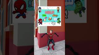 Help spider man destroy thanos team spiderman animation cartoon [upl. by Sinned]