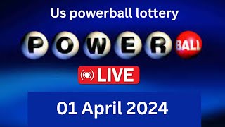 Powerball drawing live Results 01 April 2024  powerball drawing live today [upl. by Edelsten360]