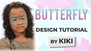 Butterfly Face Painting Tutorial [upl. by Daggna763]