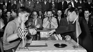 Bobby Fischer vs Mikhail Tal • Tournament Candidates •Netherland 1962 [upl. by Inot742]