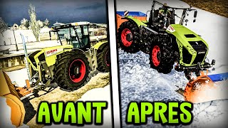 DE FARMING SIMULATOR 2013 À FARMING SIMULATOR 2019 LA NEIGE [upl. by Kotick]