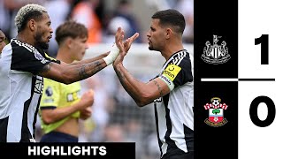 Newcastle United 1 Southampton 0  Premier League Highlights [upl. by Yggam89]