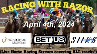 LIVE Horse Racing action handicapping Aqueduct Gulfstream Park Oaklawn Park and more [upl. by Natsud764]