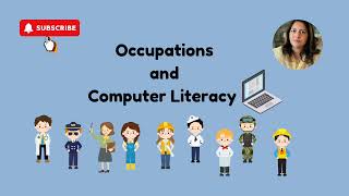 Jobs  Occupations For Kids and Computer Literacy  What Do You Want To Be [upl. by Rehprotsirhc557]