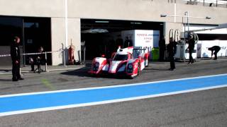 Toyota TS030 Hybrid pit exit [upl. by Shapiro123]