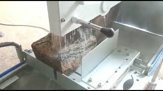 Laterite stone cutting machine FABKER cutting machine  Ayush EnterprisesPeenyacuttingmachine [upl. by Cadmarr]