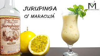 COMO FAZER UMA BATIDA DE JURUPINGA COM MARACUJÁ [upl. by Marvel]