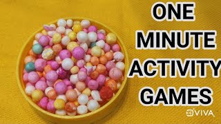 ONE MINUTE GAMESKITTY PARTY GAMESBIRTHDAY PARTY GAMESACTIVITY GAMESFUNNY GAMES [upl. by Errehs]