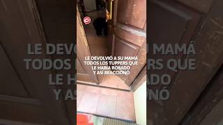 Le devolvió a su mamá todos los tuppers que le había robado y así reaccionó [upl. by Wunder]