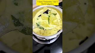 👌day1 மோர்குழம்பு😋7days 7kulambumor kulambu yt trendingshorts tamil lunch ennarusikkalam food [upl. by Peter]