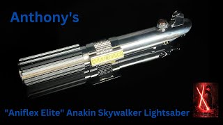 Anthonys 7 Chambers Aniflex Elite Anakin Skywalker Lightsaber with Proffie [upl. by Darrow]