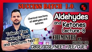 Oxidation of aldehydes and ketones l Tollens test l Fehlings test l Haloform test l by kuldeep sir [upl. by Codi97]