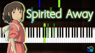 Joe hisaishi  One Summers Day Spirited Away  Synthesia [upl. by Czarra]