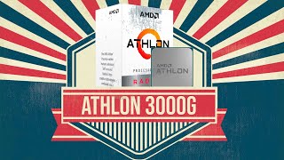 Ainda Vale a Pena o AMD Athlon 3000G  200GE [upl. by Anirehtak]