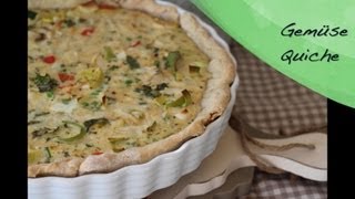 Kochen mit LadyLandrand  Frühlingsküche  Gemüse Quiche [upl. by Acisey]