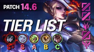 NEW PATCH 146 TIER LIST  BEST Champions and Items NEW Meta Changes  LoL Update Guide [upl. by Ecadnac386]