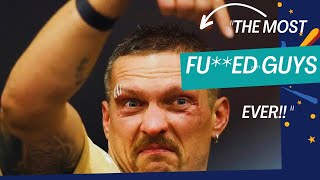 WATCH THE VIDEO Oleksandr Usyk blasts Greedy Belly Tyson Fury with wild metaphor praises AJ [upl. by Salter]