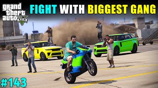 MICHAEL FIGHT WITH LOS SANTOS BIGGEST GANG  GTA V 143 GAMEPLAY  GTA 5 143  TECHNO GAMERZ GTA 5 [upl. by Gadmann808]