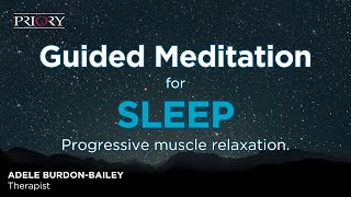 Progressive Muscle Relaxation PMR A Guided Meditation for Sleep [upl. by Eineg]