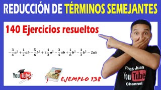 💝👉 Reducción De Términos Semejantes En Un Polinomio CON FRACCIONES  💥 FÁCIL Para PRINCIPIANTES ✅ [upl. by Ainocal]