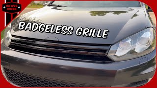 VW Mk6 GTI Badgeless Grille [upl. by Arika]