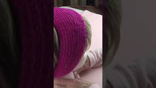 Knitted Headband With Middle Increases knitting [upl. by Vasilek783]