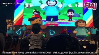 Konsert Hora Horey LIVE Didi amp Friends 2019  Kemunculan Omar dan Hana [upl. by Libbna]