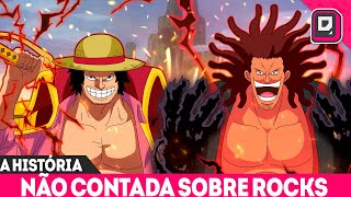 A HISTÓRIA NÃO CONTADA SOBRE ROCKS E O TESOURO DE HACHINOSU  ONE PIECE [upl. by Naicad]