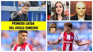 Atlético de Madrid cayó ante Alavés Simeone reconoce desastre en el planteamiento  Futbol Center [upl. by Hebe]